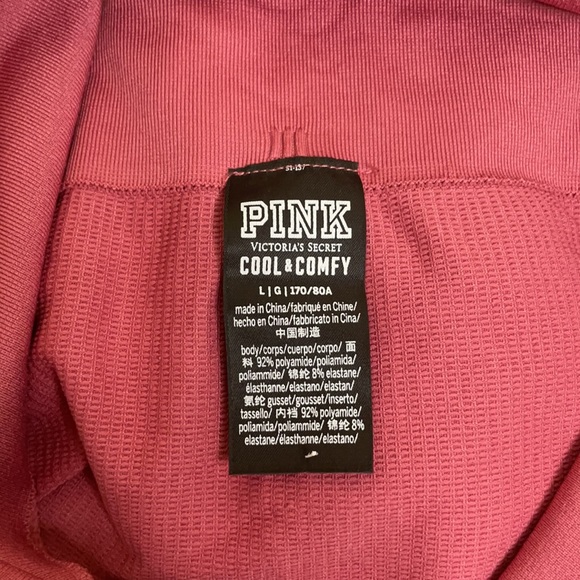 PINK cropped cool&comfy leggings - Picture 4 of 5